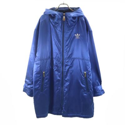 Adidas 80. gadu Vintage ražots Descente Trefoil logo Soliņa mētelis M Aizmugures odere Vīriešu Lietots