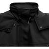 Zara Solid Color Hooded Long Sleeve Jacket Women Jackets Black 6318024-800
