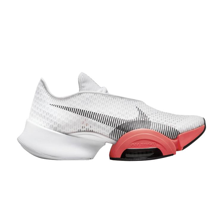 Nike Air Zoom SuperRep 2 White Magic Ember Men Sneakers Black Chile-Red CU6445-106