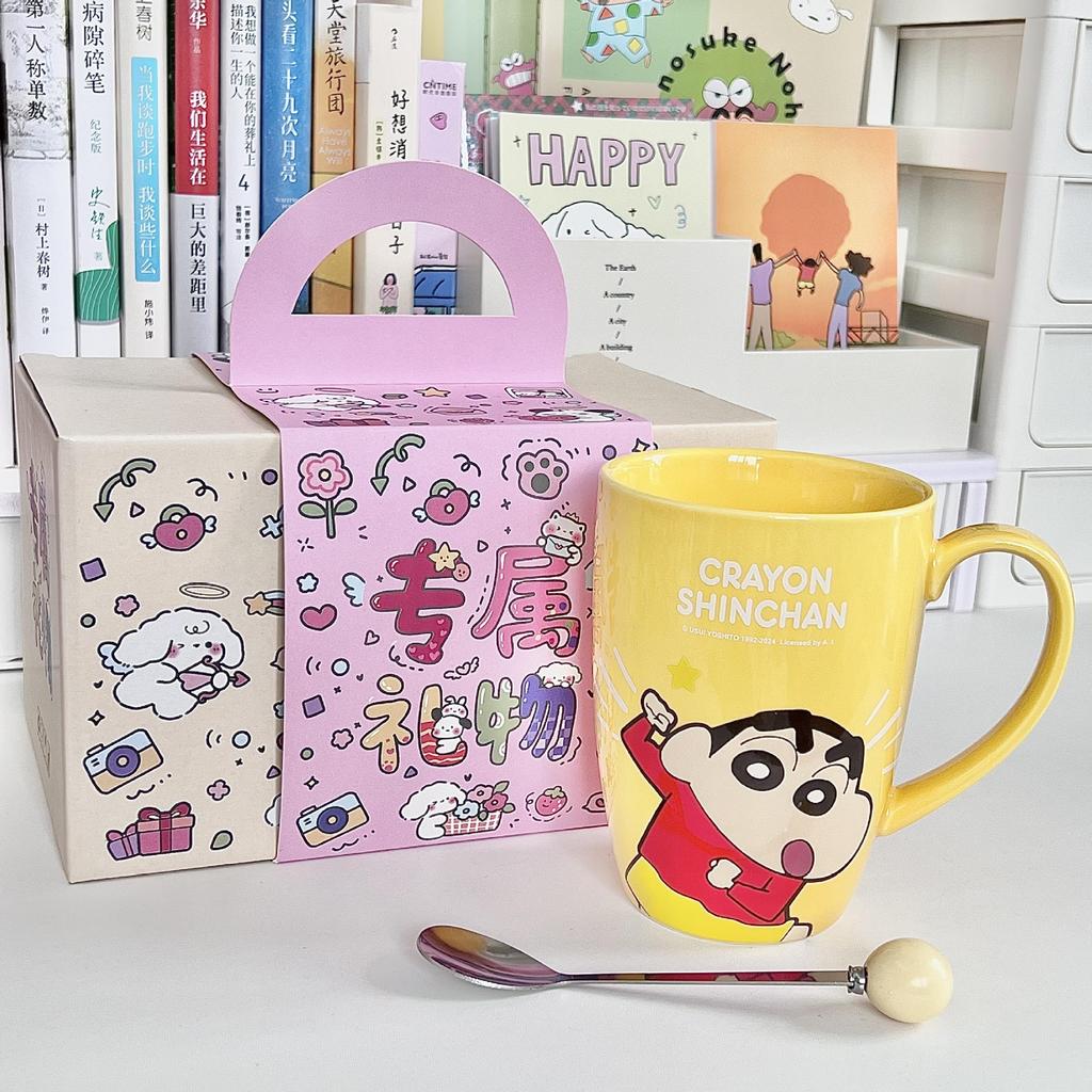 Hochwertiger Buntstift kleine neue große Kapazität Wasserbecher Jungen und Mädchen Zuhause Kaffee Milchbecher niedliches Paar Geburtstagsgeschenk