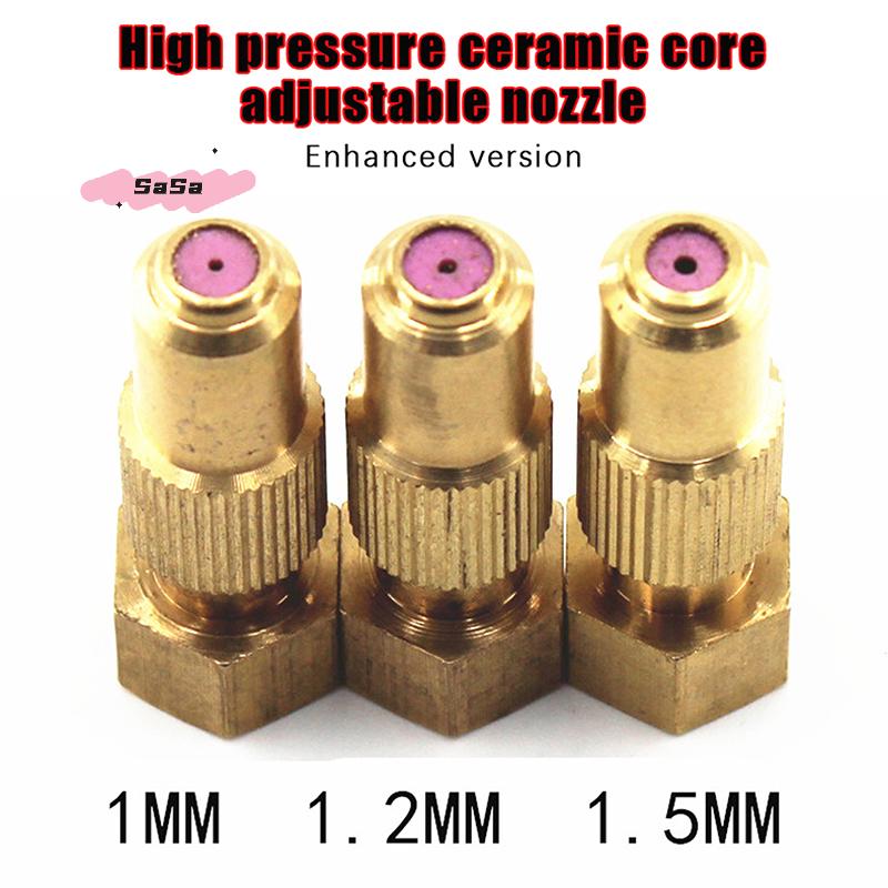 Adjustable Agricultural Irrigation Nozzle 16x41x8mm High Quality Pottery Spray Nozzle Effortless Installation for Farm Watering