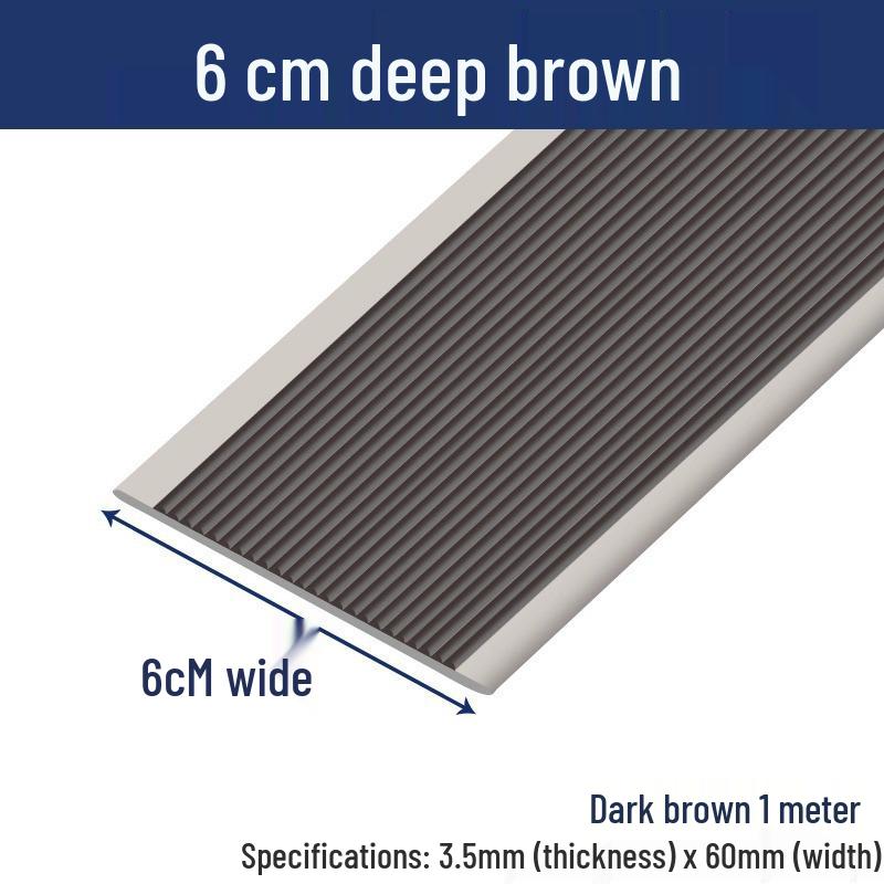Samoprzylepna listwa krawędziowa ze antypoślizgowego PVC na stopnie schodów dla przedszkoli