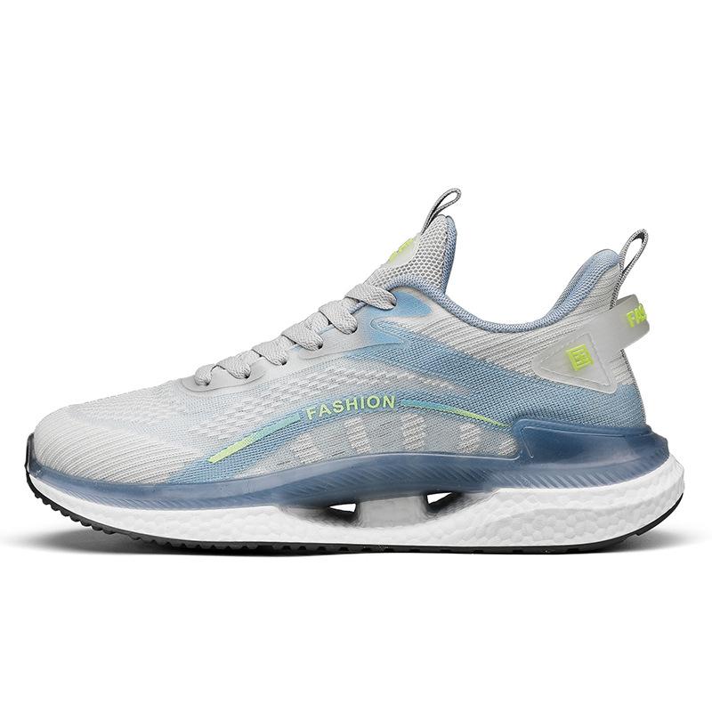 Sneakers Herren Frühling Mesh atmungsaktiv neue Laufschuhe Popcorn-Sohle Herren Freizeitschuhe