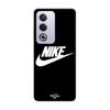 Phone Case - Maniacase - Oppo A80 - Nike Logo - Flexible - Black and White