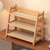 Plastic Rattan 2-Tier Cup & Tabletop Storage Rack
