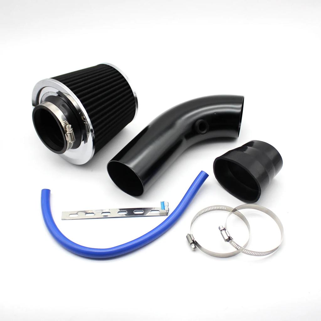76mm/3Inch Aluminum Universal Car Accessories Turbo Induction Pipe Tube Kit Car Cold Air Intake System