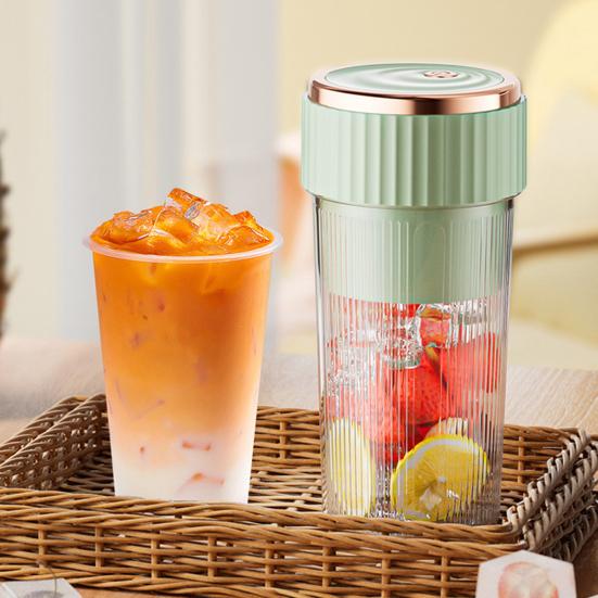 Mini Storcător Wireless cu Lame Ascuțite Fără BPA Viteză Mare Design Compact Reîncărcabil USB Blender Portabil Mixer Fructe