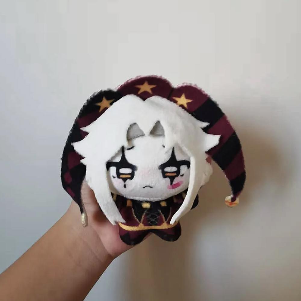 Hra The Freak Circus Pierrot Cosplay Panenka Plyšová Vyplněná Bavlněná Figurka Panenky Měkké Plyšáky Karnevalové Doplňky Halloweenské Rekvizity