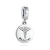 Brand New Psychology Medicine Contadora Pendant Bead Component Do It Yourself Bead Components Compatible With Charm Bead Components Copper Metal