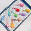 Luminous Turtle Keychain Glow In The Dark Bag Pendant Cute Tortoise Key Chain  Women Bag Decor
