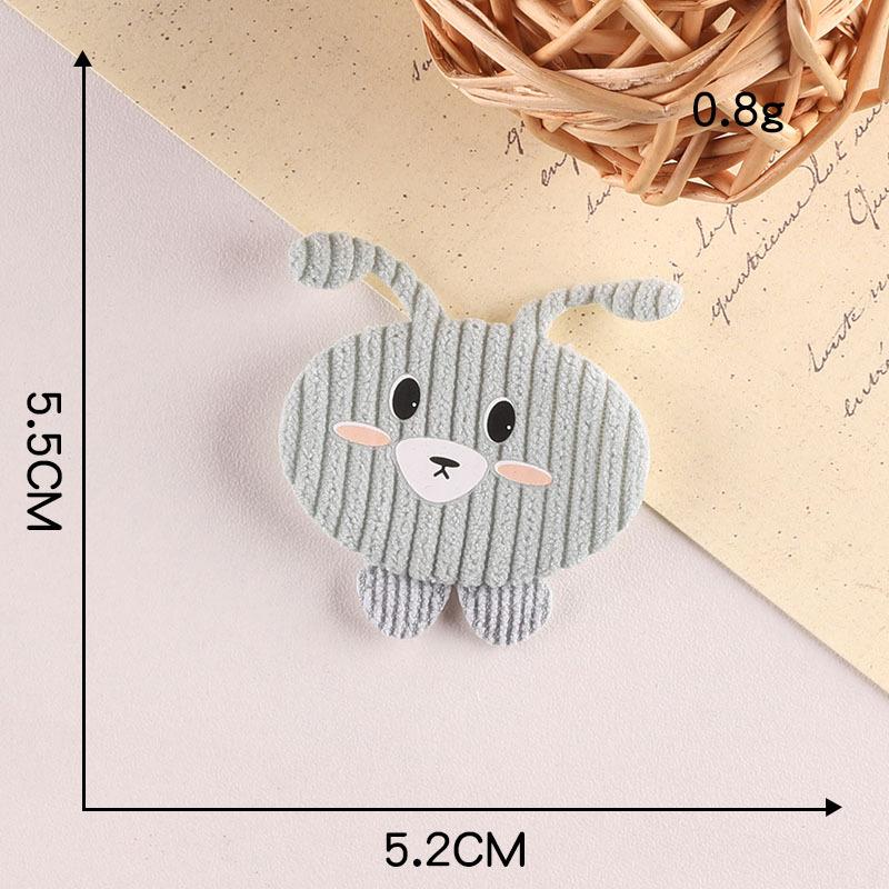 Coral Socks Shoes And Hats Decorative Accessories Rabbit Cat Animal Hairpin Accessories Brooch Handmade Diy Clothing Accessories
