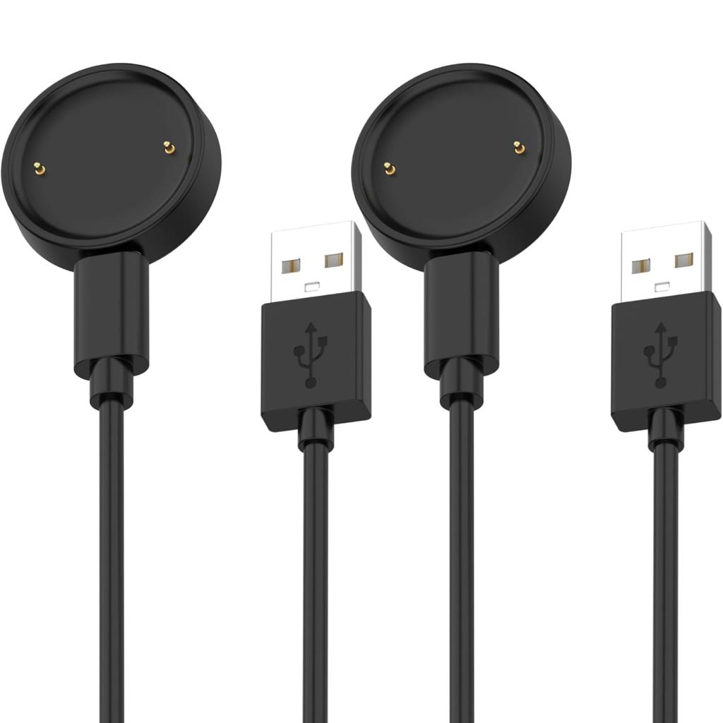 Intended for Amazfit Active 2 / Bip 6 Charger Cable Dock 3.3ft USB C Cable Portable Replacement Smartwatch Type-C Charging Stand Station Cord