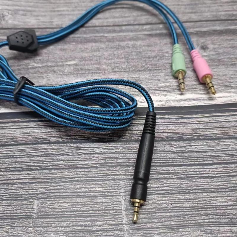 Durable Replacement UNP PC Cable for Sennheise Game One GSP350 GSP500 GSP600 GSP670 Gaming Headphones Long Lasting