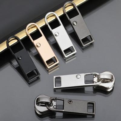 Removable Zipper Head, Pull Tab, Universal Metal Zipper Lock, Replacement Bag, Clothing Buckle, Pendant Accessory