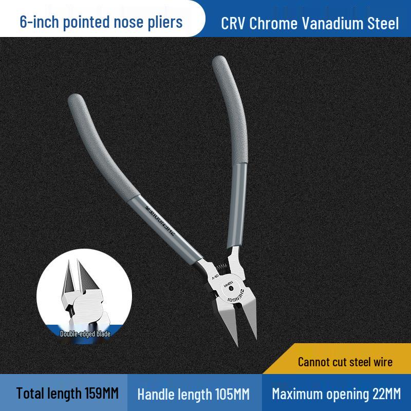 Industrial Grade Super Hard Diagonal Pliers - Electronic/Electrician Side Cutters