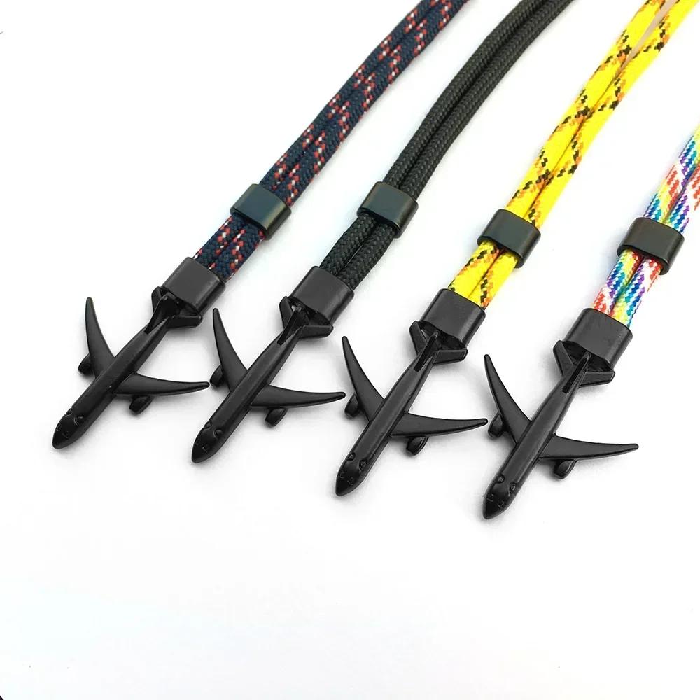 Summer Hot Boeing Airplane Anchor Bracelet Men Nylon Rope Chain Charm Bracelets For Women Survival Aviation Style Sport Bracelet