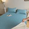Thin Summer Mat for Bed High-quality Cool Feeling Rayon Bed Pad Cover and Pillowcase Bed Sheet Set Cooling