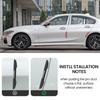 4PCS Car Door Anti-collision Sticker Rearview Mirror Bumper Strip For Skoda Yeti Enyaq Rapid Kodiaq Kamiq Karoq Derivati Vrs