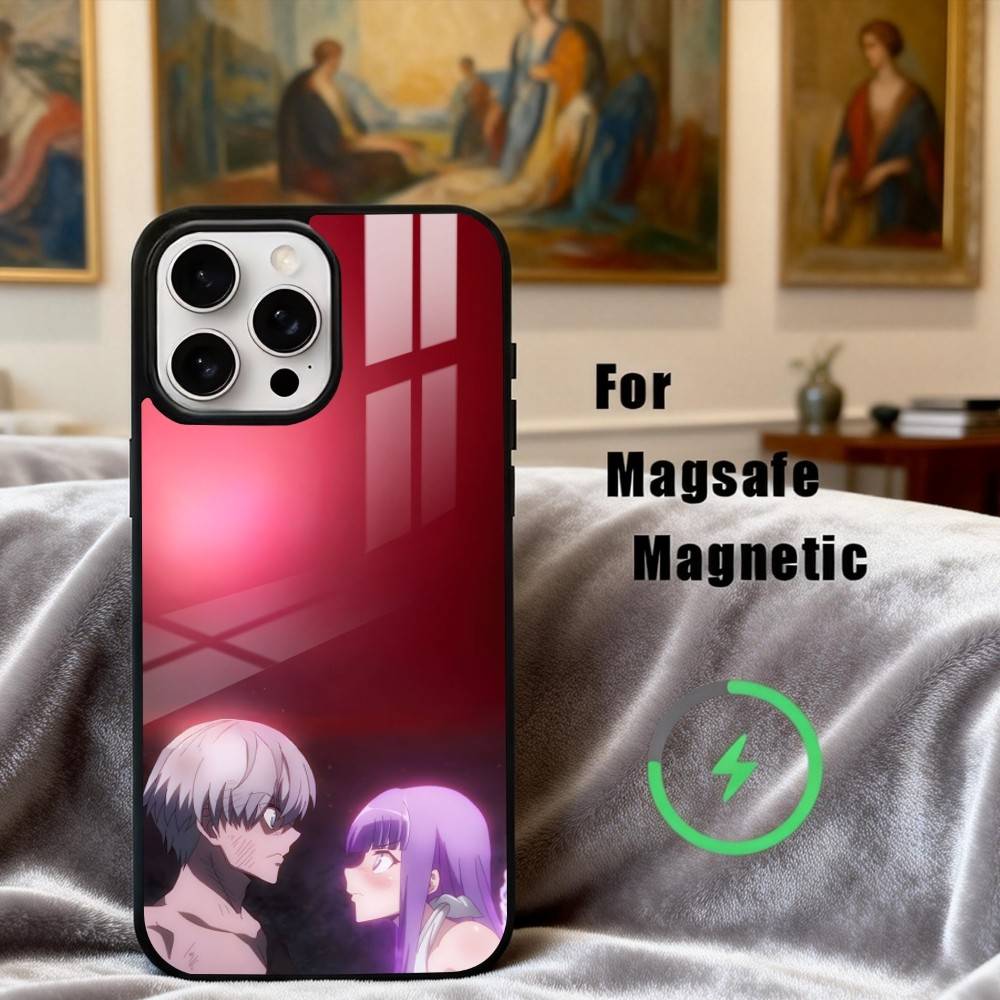 Manga R-Ragna C-Crimson-N Handyhülle Für iPhone 17,16,15,14,13,12,Plus,Pro,Max für Magsafe Magnetisches Kabelloses Laden