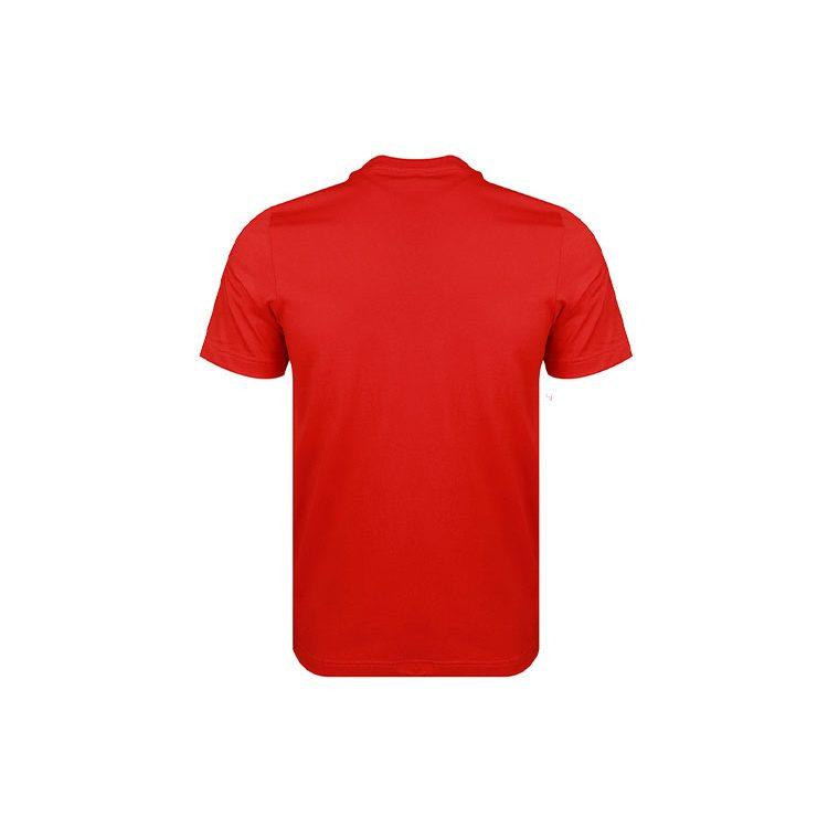 Adidas T Shirts Men's Red Crew Neck Moderate Straight Fit GL4425
