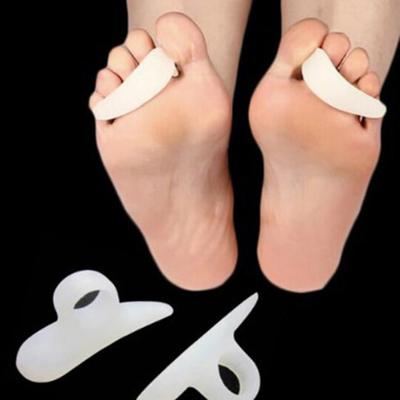 Correttore per dita dei piedi con foro singolo Claw Fix Firmly in silicone per la correzione del pollice e del dito