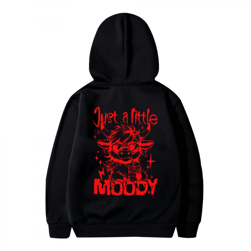 Unisex Trendy American Style Printed Pullover Hoodie for Spring and Autumn XXL