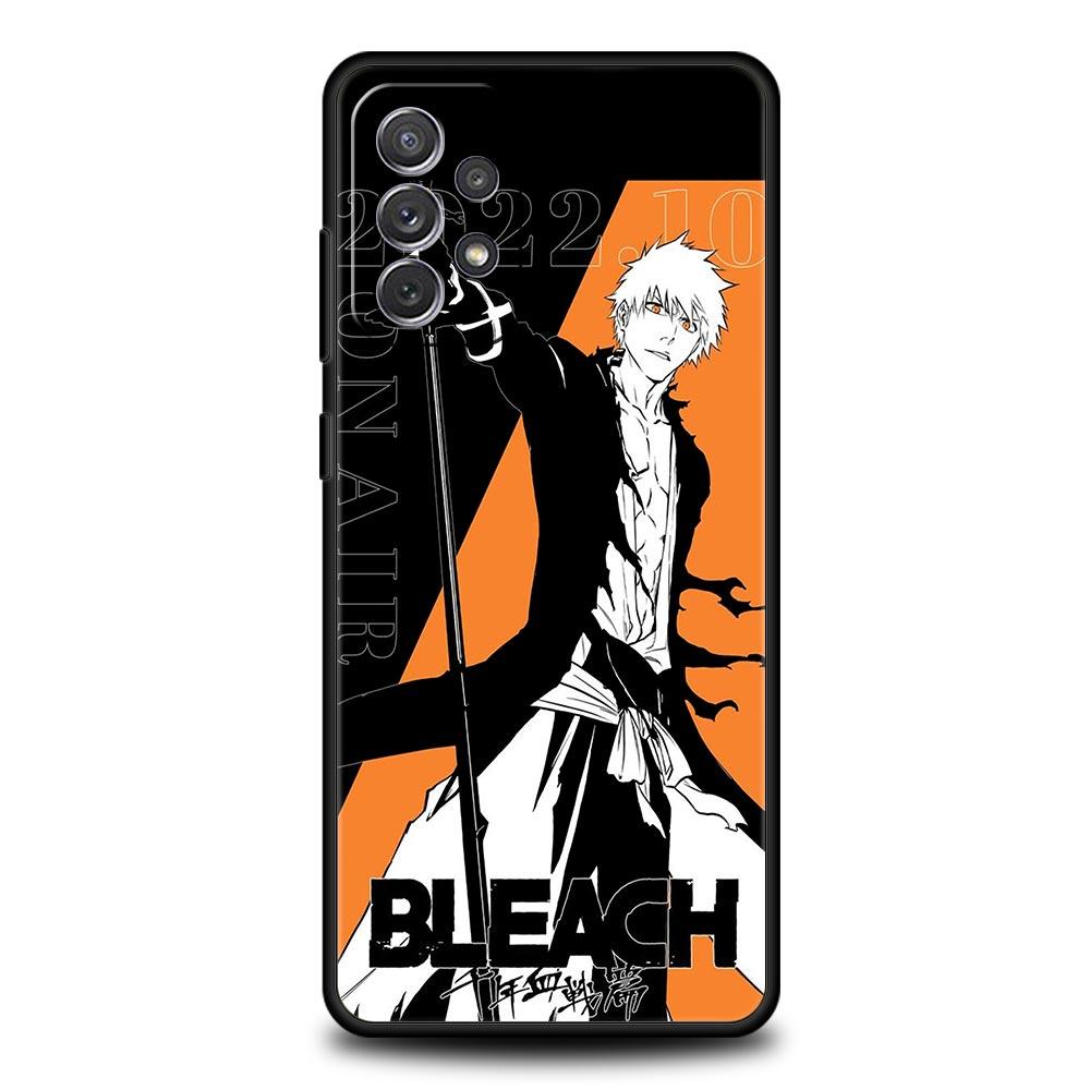 Bleach Kurosaki Ichigo Phone Case For Samsung Galaxy A51 A13 A71 A21S A12 A11 A31 A41 A01 A03s A22 A23 A33 A73 A53 5G Cover