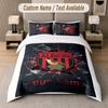 Custom Bedding Set West Bromwich Albion FC Pattern, Print Name Text 1 Duvet Cover Plus 2 Pillowcases Home Textile