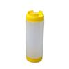 16/20/24oz Sauce Dispenser Plastic Olive Oil Dispensers Double Head Sauce Bottles  Mustard