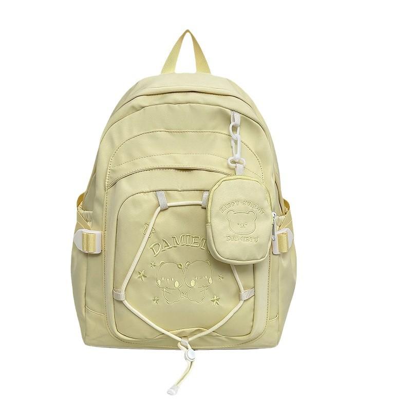 Schoolbag Bag Female Cute Japanese Girl College Style Junior High School Student Schoolbag Casual Versatile Backpack Travel Backpack