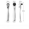 New Durable High Hardness Mini 72 Teeth One Fourth Ratchet Wrench Quick and Effort Saving Wrench Socket Ratchet Wrench 1PC