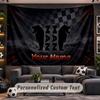 Wall Hanging Tapestry Custom NameMAN Truck Pattern Personalized Printed Fabric Wall Decor