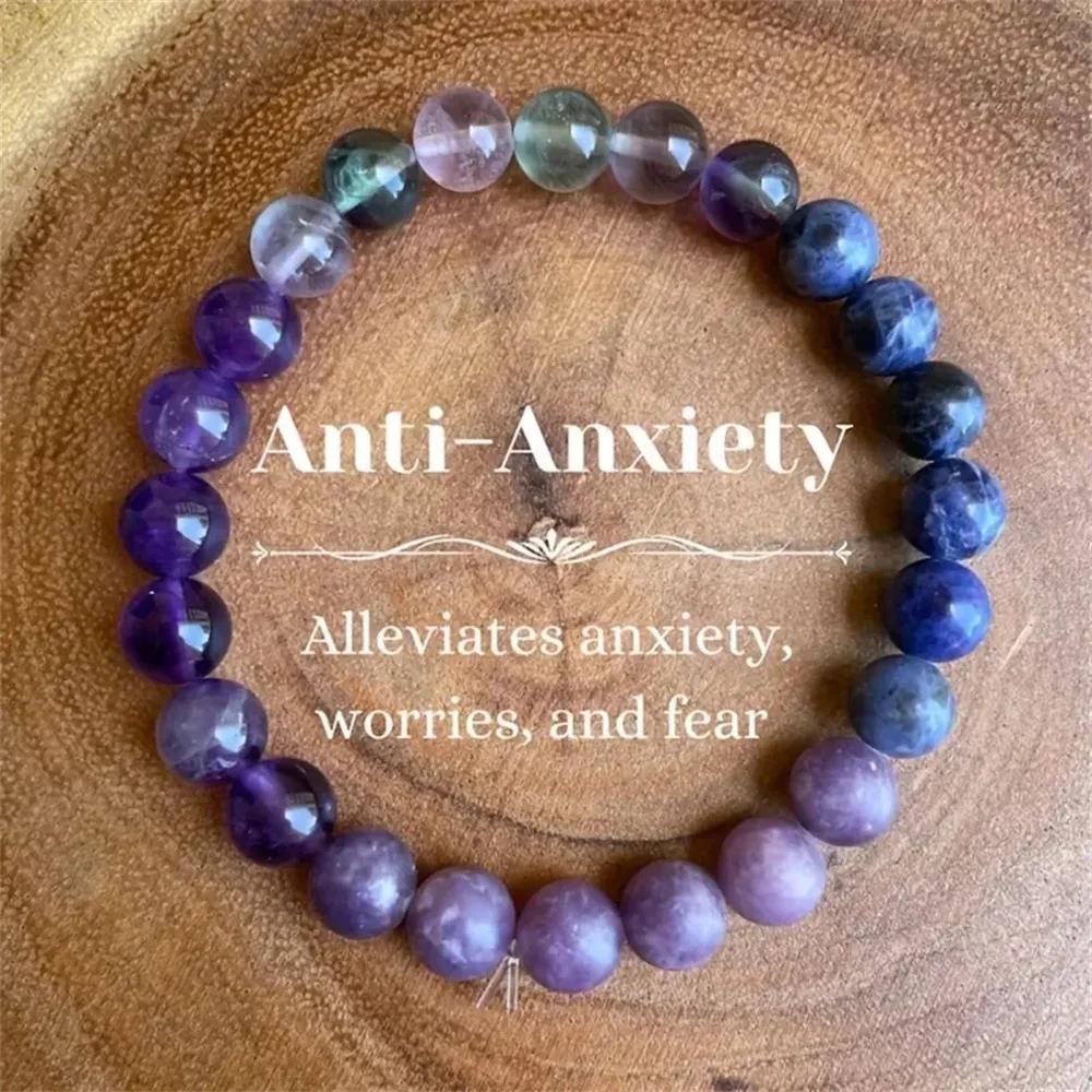 Classic Natural Stone Wealth Love Lucky Bracelet for Men and Women Fashion Original Stone Beading Creative Strings Jewelry