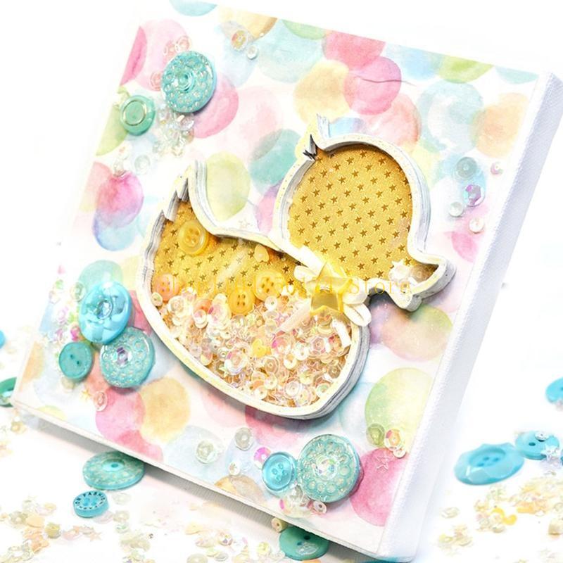 Duck Shaker Metal Cutting Dies Stencil DIY Scrapbooking Embossing Template Top Sale