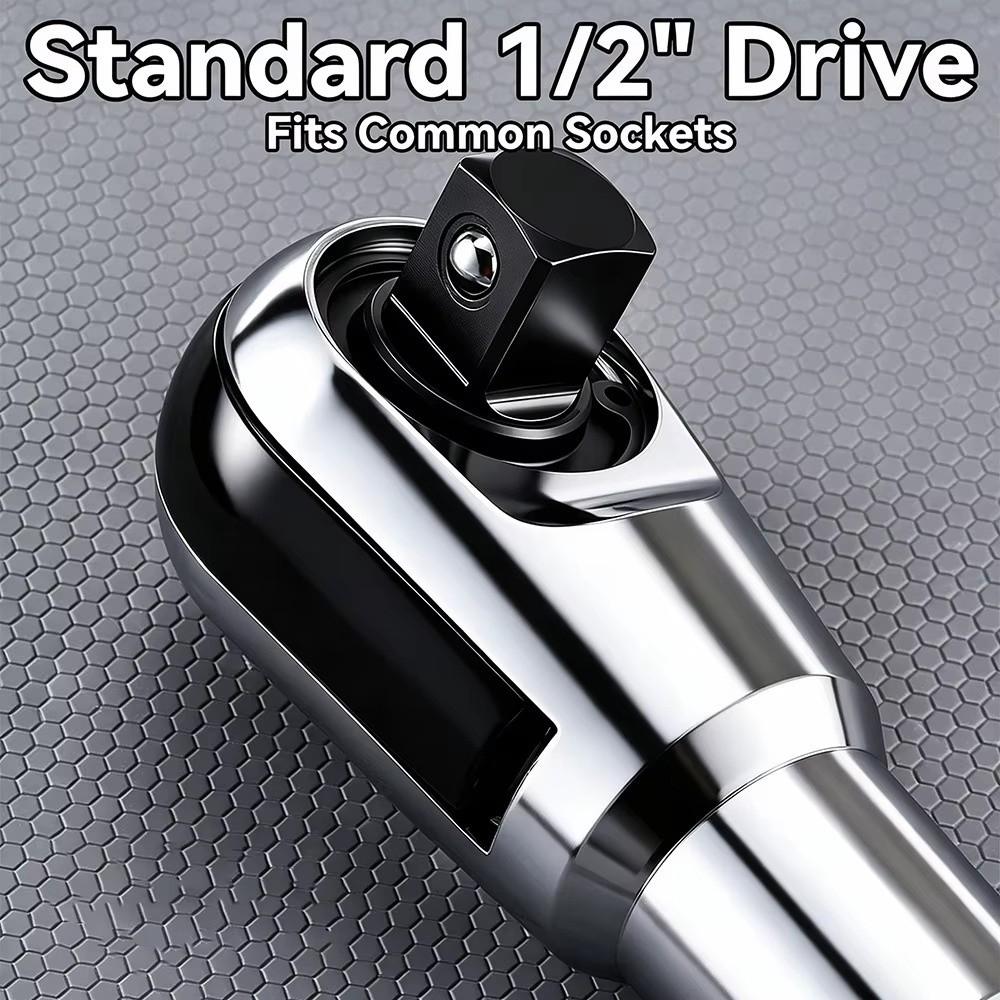 3-in-1 Function Socket Wrench Short Handle Garage Tool New Ratchet Wrench Automotive Repair