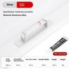 Aluminum Alloy Handle Glass Sliding Door Window Drawer Wardrobe Drill-free Push-pull Bathroom Sticker Door Handle