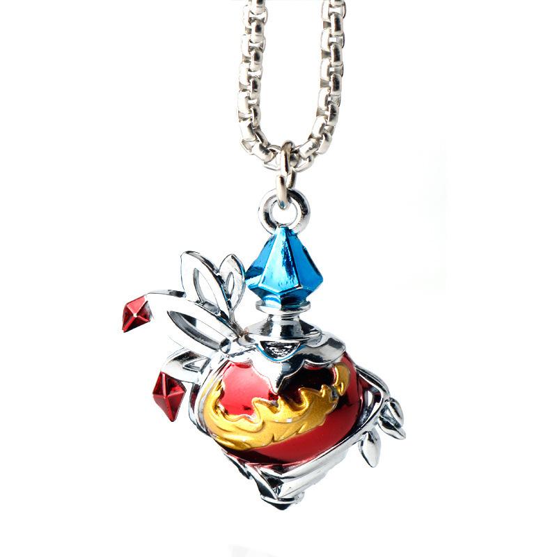 Genshin Impact Xiao & Tartaglia Mask Keychain, Venti & Hu Tao Pendant Necklace, Anime Accessories
