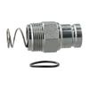 Hydraulic Quick Coupler 3/8 Inch Male Flat Face for Bobcat Loaders 753 763 773 863 A220 A300 A770 Part 7246798