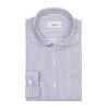 Vanbrough Twill Stripe Straight Wide Collar Slim Shirt  Bossl1151 Ny 