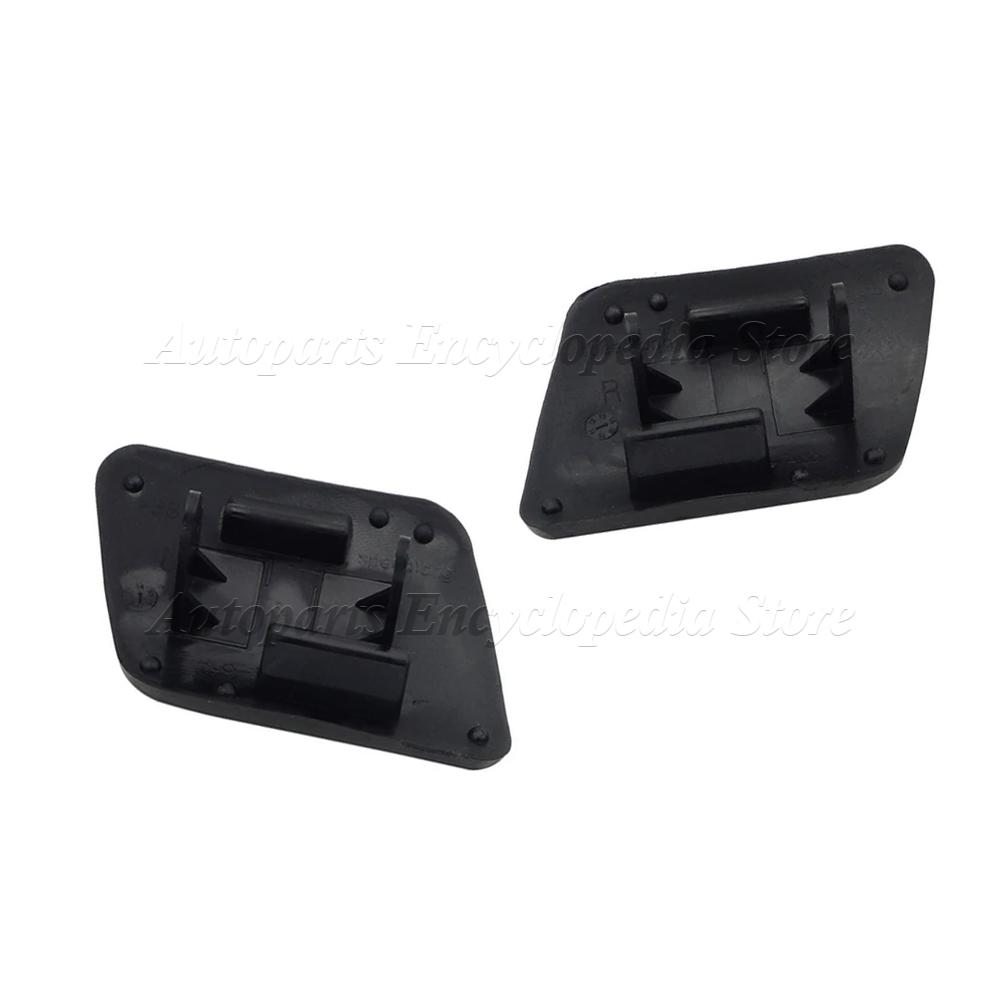 Left Right Car Front Bumper Headlight Washer Nozzle Cover Cap 1J0955110A For VW Golf 4 Mk4 1997 - 2006 1J0955109A