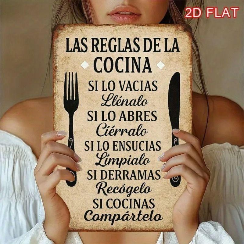 Vintage Metal Tin Sign Poster Retro Wall Art Home Decor Bar Cafe Family Living Room Decoration