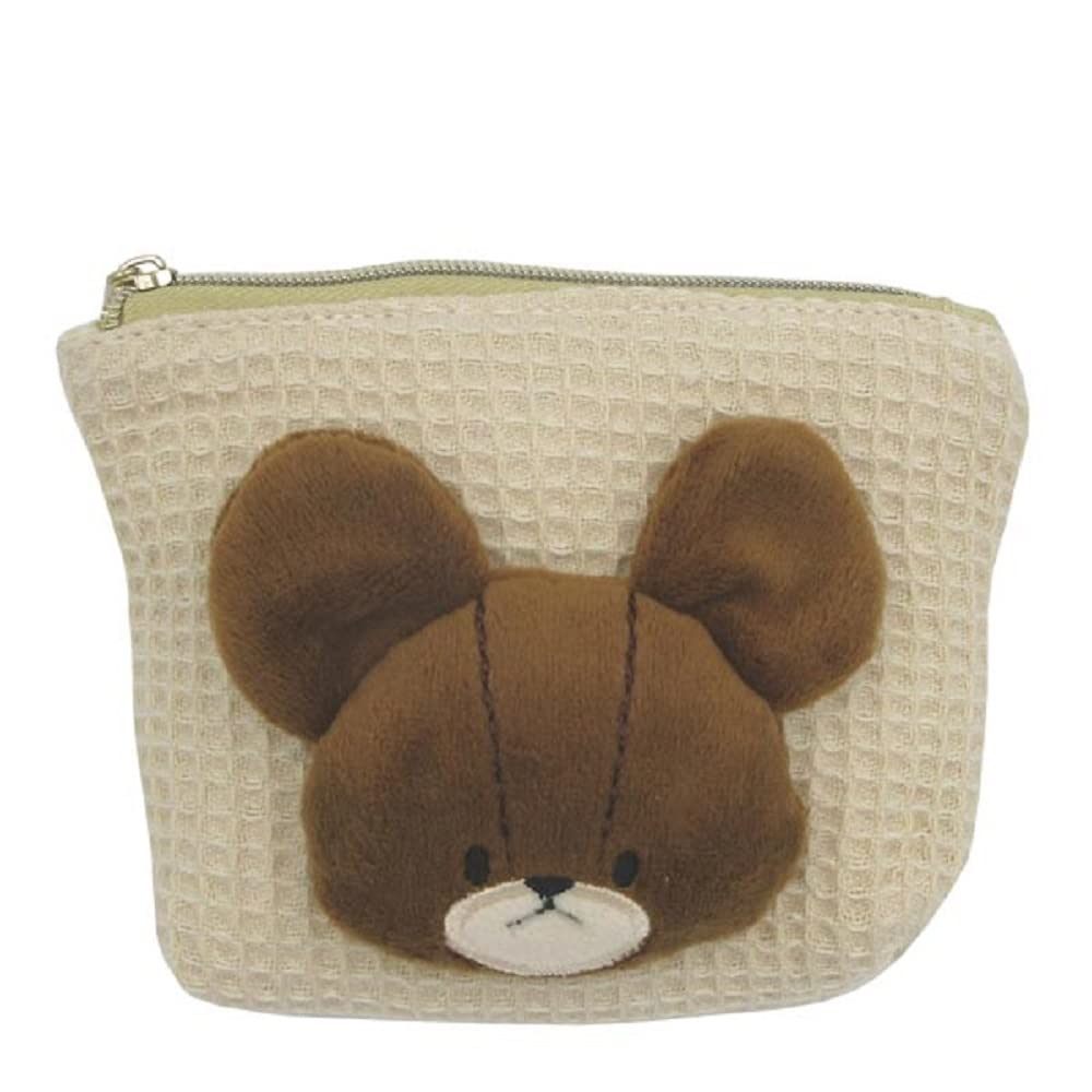 

Nakajima Corporation Bear School Boa Косметичка для лица бежевая 172532