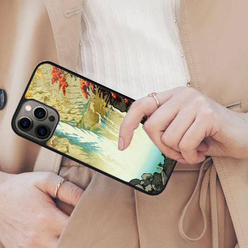 Ukiyo-e World Digital Magnetic Phone Case For APPLE iPhone 17 Air 16 14 13 12 Pro Max 15 Plus Wireless Charge With MagSafe Cover