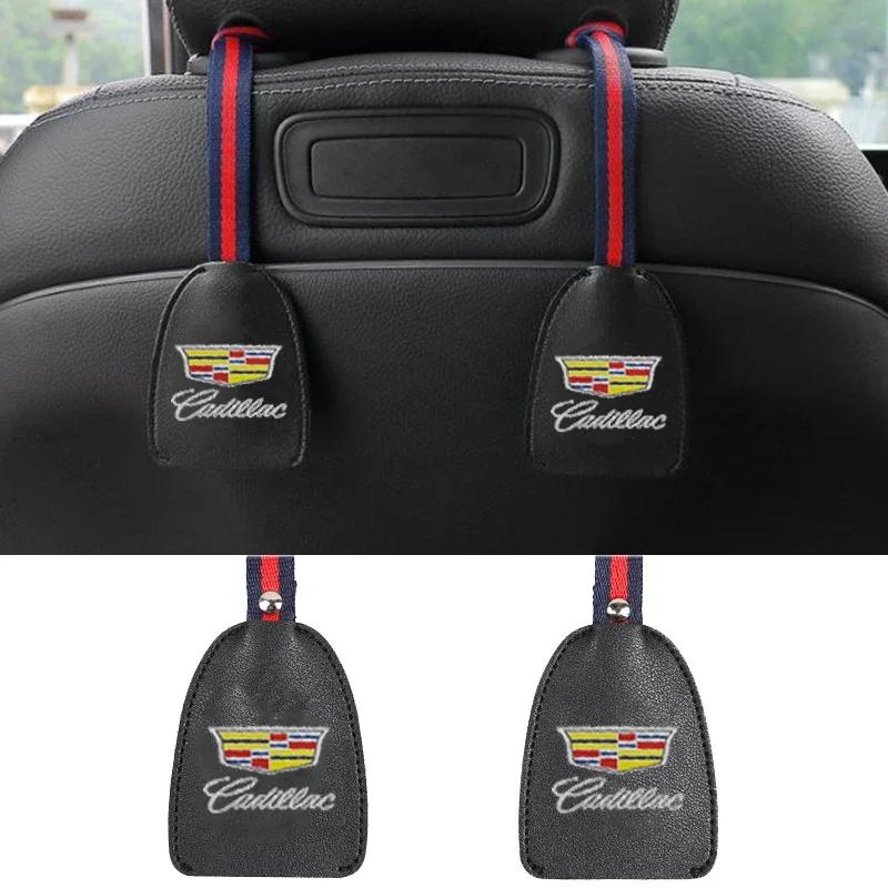 Autositz-Rücken-Aufbewahrungshaken Tragbarer Haken Tasche Handtasche für Cadillac Escalade ATS BLS CTS CT4 CT5 CT6 EXT STS SLS SLR SRX XLR