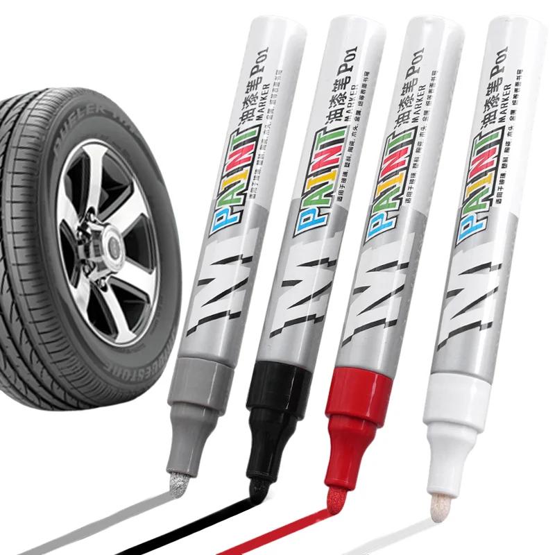 Car High Gloss Paint Pen Cars Scratch Repair Pen Filler Remover Tyre Paint Marker Auto Styling Scratch Repair Care Tools