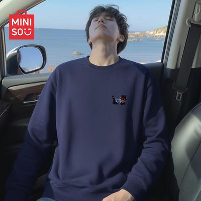 Men's Spring 2026 Loose Fit Round Neck Sweatshirt
