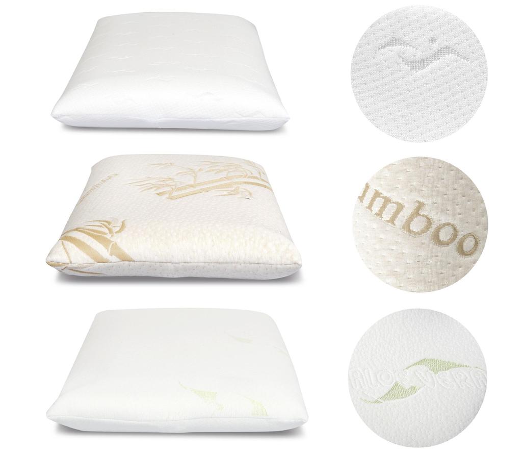 Poduszka Ortopedyczna Płaska Termoplastyczna Memory +Poszewka na Zamek