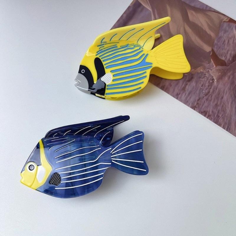 Delicate Ocean Animal Shape Hair Claw for Woman Girl Skincare Makeup Jaw Clip for Thin Hair Ponytail Hold Hair Clip