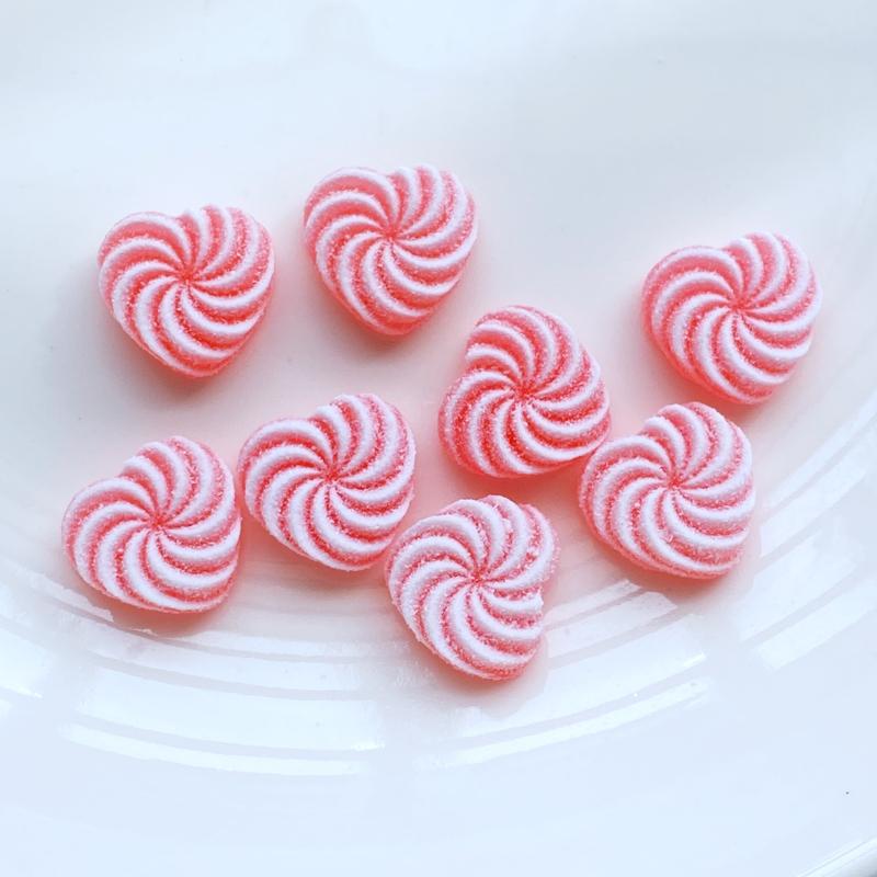 20Pcs Kawaii Cute Mixed Artificial Fudge Flat Back Cabochons Scrapbooking DIY Jewelry Craft Decoration Accessories L63