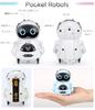 Toy Lob Pocket Robot, Communication Robot, Smart Robot, Mini Robot, Talks, Dancing, Music, Lights, English, Japanese Instructions Included (Pink)